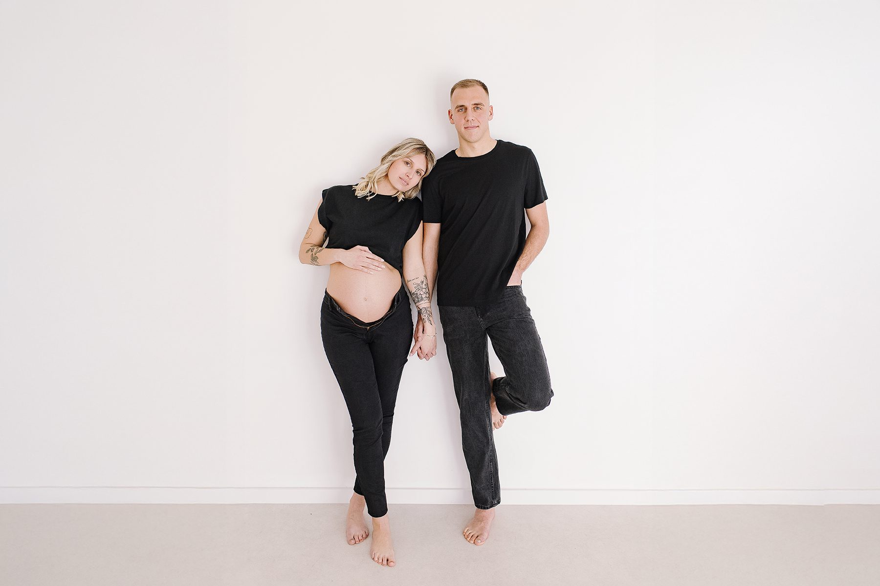 Shooting grossesse a tours en studio - 7 craintes avant une séance photo